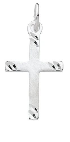 Kreuzanhänger in Silber