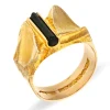 Lapponia Turmalin-Ring 'Illusion' Björn Weckström 1970 Gelbgold