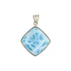 Larimar-Anhänger Silber