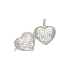Medaillon 'Blume des Lebens' Silber