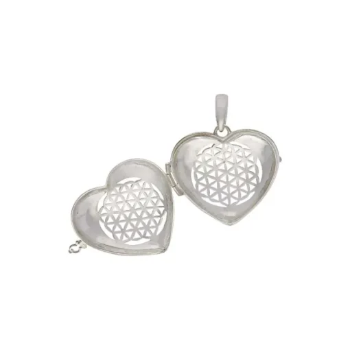 Medaillon 'Blume des Lebens' Silber