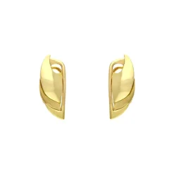 Ohrclips Gelbgold