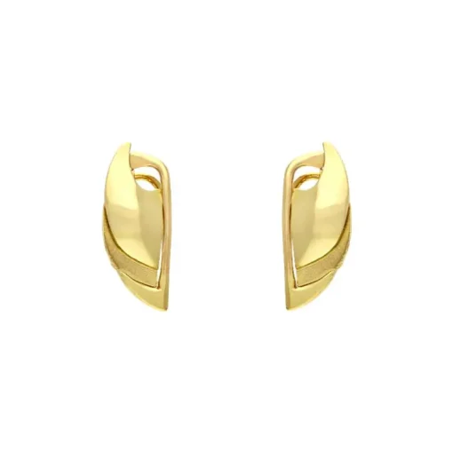 Ohrclips Gelbgold