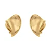 Ohrclips Gelbgold