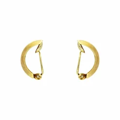 Ohrclips Gelbgold