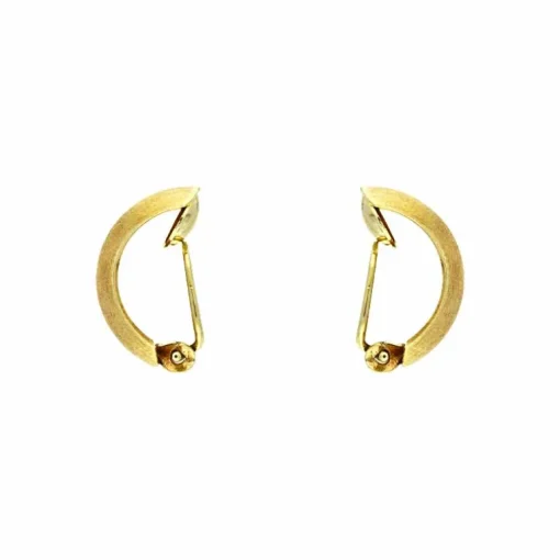 Ohrclips Gelbgold