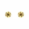 Ohrstecker 'Knoten' Gelbgold