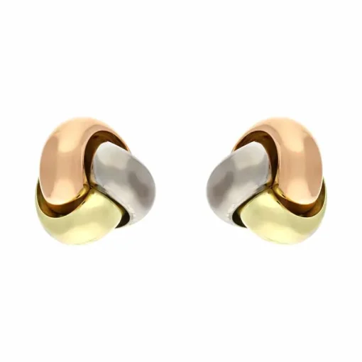 Ohrstecker Tricolor