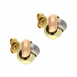 Ohrstecker Tricolor