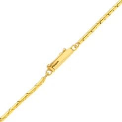 Onyx-Collier Gelbgold