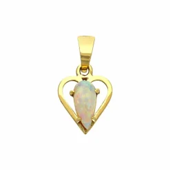 Opal-Anhänger Gelbgold