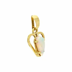 Opal-Anhänger Gelbgold