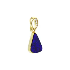 Opal-Anhänger Gelbgold