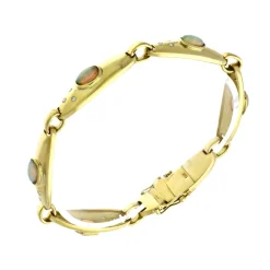 Opal-Armschmuck Gelbgold