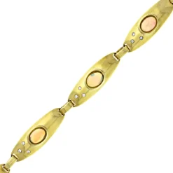 Opal-Armschmuck Gelbgold