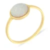 Opal-Ring Gelbgold