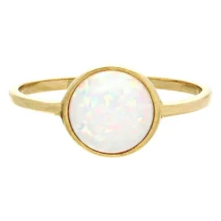 Opal-Ring Gelbgold