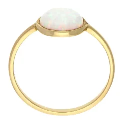 Opal-Ring Gelbgold
