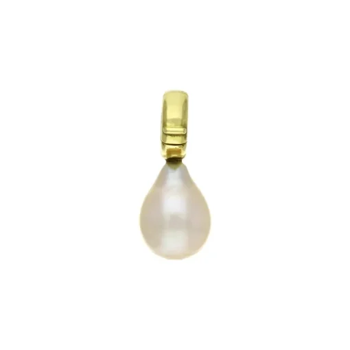 Perl-Anhänger Gelbgold
