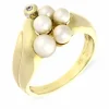 Perlen-Ring Bicolor