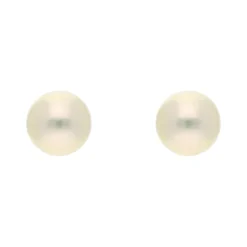 Perl-Ohrstecker Silber