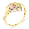 Perl-Ring Gelbgold