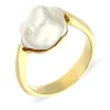 Perl-Ring Gelbgold