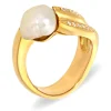 Perlring Gelbgold