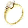 Perl-Ring Gelbgold