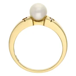 Perl-Ring Gelbgold