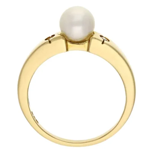 Perl-Ring Gelbgold