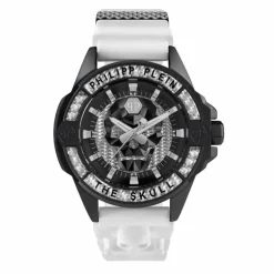 Philipp Plein229 PWAAA1822 'The $kull Carbon Fiber'