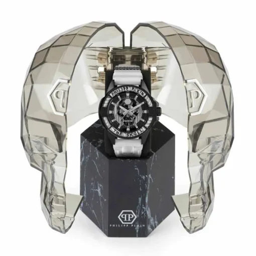 Philipp Plein229 PWAAA1822 'The $kull Carbon Fiber'