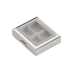 Pillendose mit Fenster 6,5x5,0cm