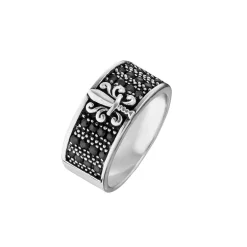 Ring Save Brave 'Fleur de lys'