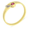 Rubin-Ring Gelbgold