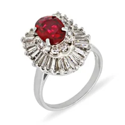 Rubin-Ring Platin