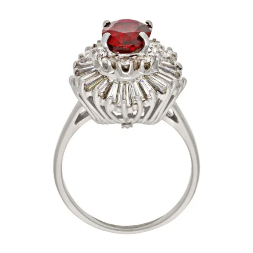 Rubin-Ring Platin