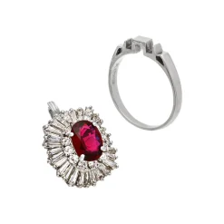 Rubin-Ring Platin