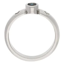 Safir-Ring Weißgold