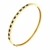 Saphir-Armreif Gelbgold