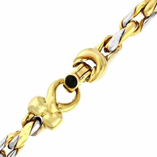 Saphir-Collier Bicolor