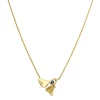 Saphir-Collier Gelbgold