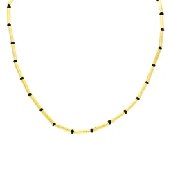 Saphir-Collier Gelbgold