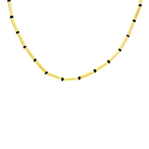 Saphir-Collier Gelbgold