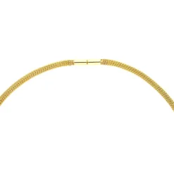 Saphir-Collier Gelbgold