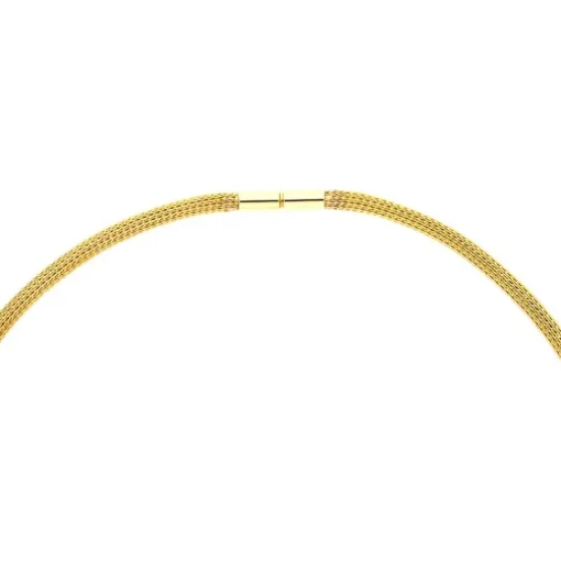 Saphir-Collier Gelbgold