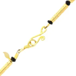 Saphir-Collier Gelbgold