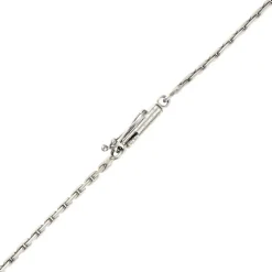 Saphir-Collier Weißgold