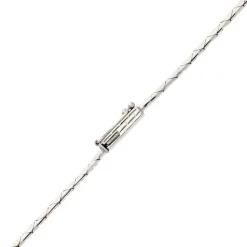 Saphir-Collier Weißgold